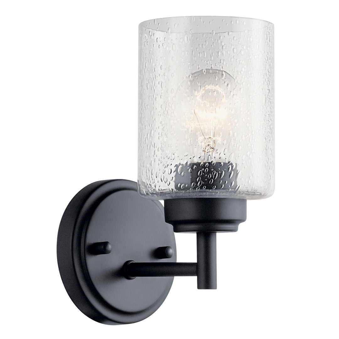 Kichler Canada - 45910BK - One Light Wall Sconce - Winslow - Black