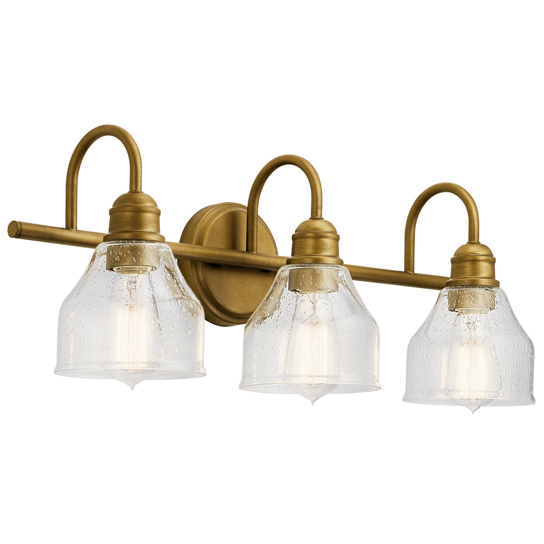 Kichler Canada - 45973NBR - Three Light Bath - Avery - Natural Brass