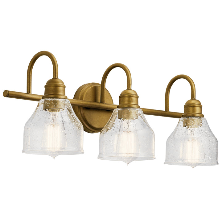 Kichler Canada - 45973NBR - Three Light Bath - Avery - Natural Brass