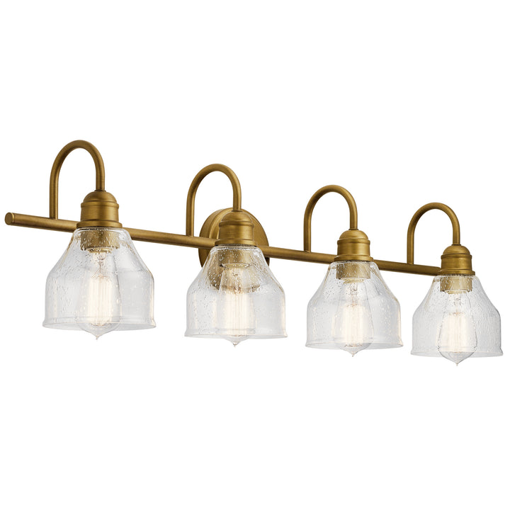 Kichler Canada - 45974NBR - Four Light Bath - Avery - Natural Brass