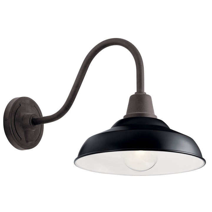 Kichler Canada - 49990BK - One Light Outdoor Wall Mount - Pier - Black