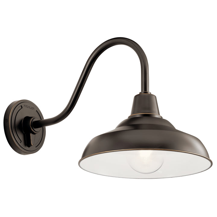 Kichler Canada - 49990OZ - One Light Outdoor Wall Mount - Pier - Olde Bronze