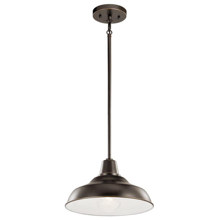 Kichler Canada - 49992OZ - One Light Outdoor Pendant/Semi Flush - Pier - Olde Bronze