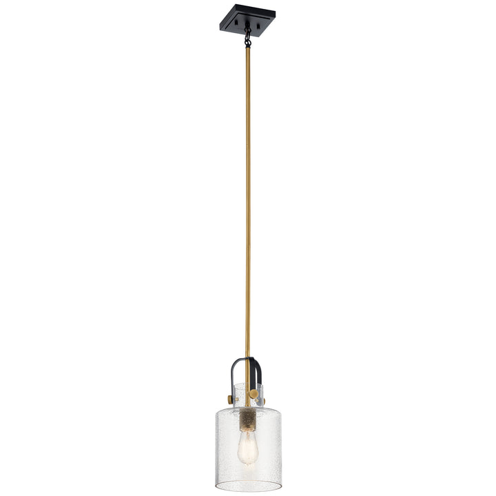 Kichler Canada - 52035NBR - One Light Pendant - Kitner - Natural Brass