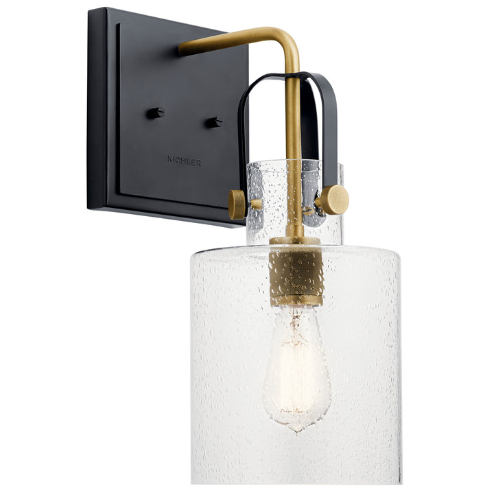 Kichler Canada - 52036NBR - One Light Wall Sconce - Kitner - Natural Brass