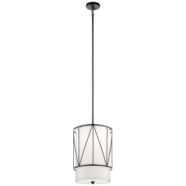 Kichler Canada - 52073BK - One Light Pendant - Birkleigh - Black