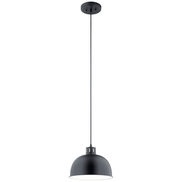 Kichler Canada - 52152BK - One Light Pendant - Zailey - Black