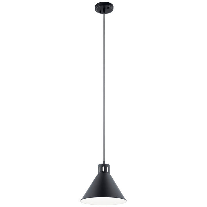 Kichler Canada - 52176BK - One Light Pendant - Zailey - Black