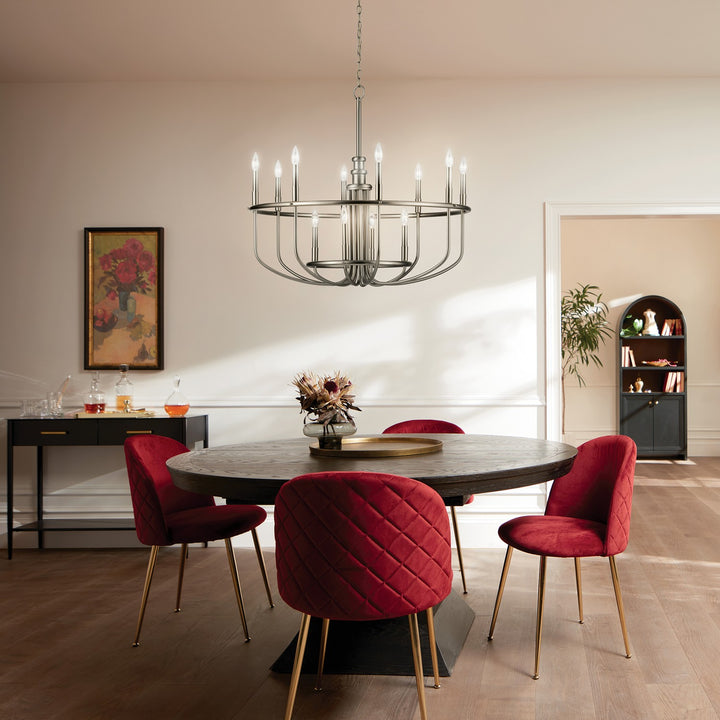Kichler Canada - 52305NI - 12 Light Chandelier - Capitol Hill - Brushed Nickel