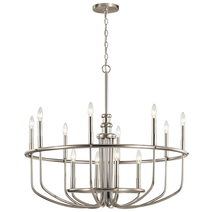 Kichler Canada - 52305NI - 12 Light Chandelier - Capitol Hill - Brushed Nickel
