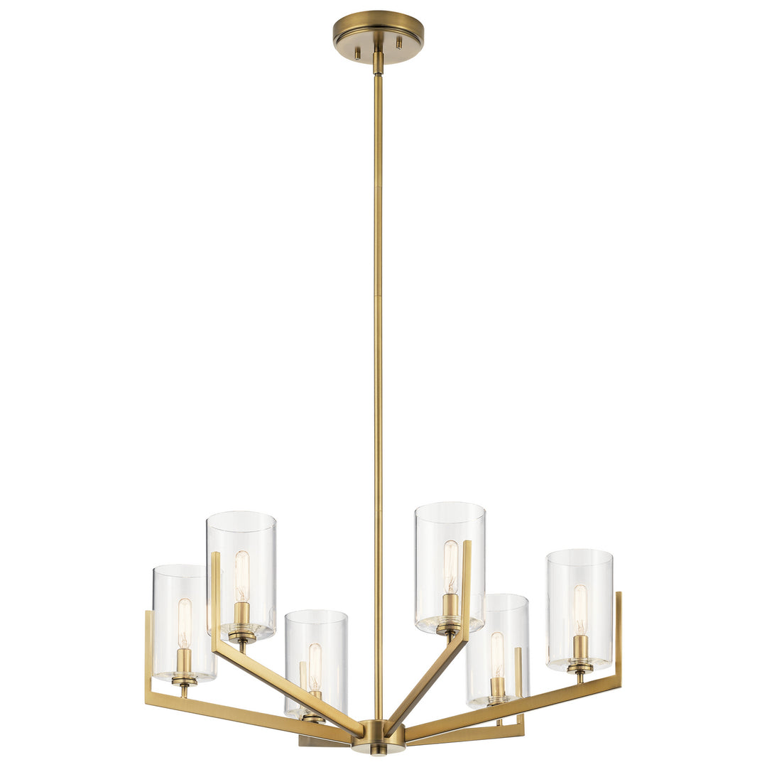 Kichler Canada - 52314BNB - Six Light Chandelier - Nye - Brushed Natural Brass