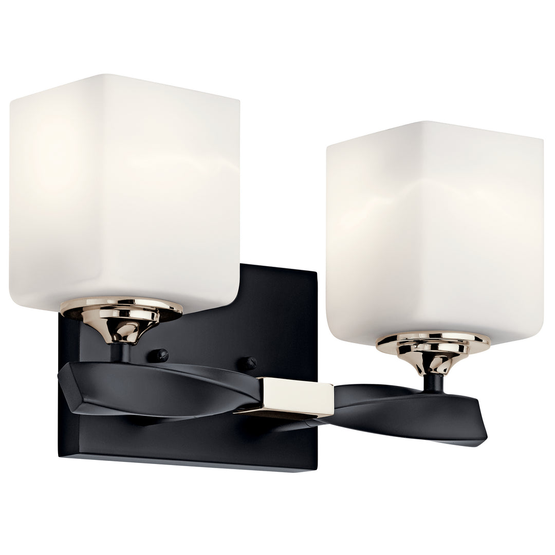 Kichler Canada - 55001BK - Two Light Bath - Marette - Black