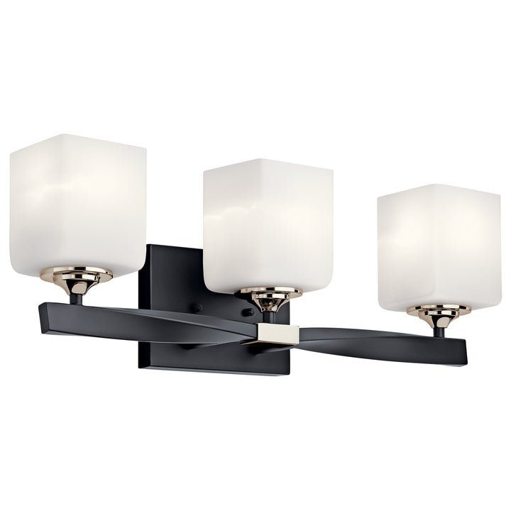Kichler Canada - 55002BK - Three Light Bath - Marette - Black
