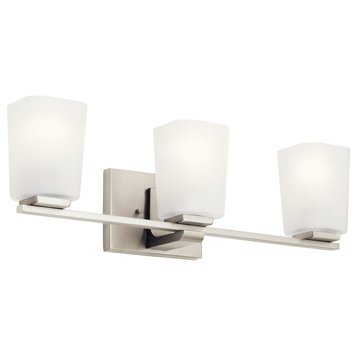 Kichler Canada - 55017NI - Three Light Bath - Roehm - Brushed Nickel