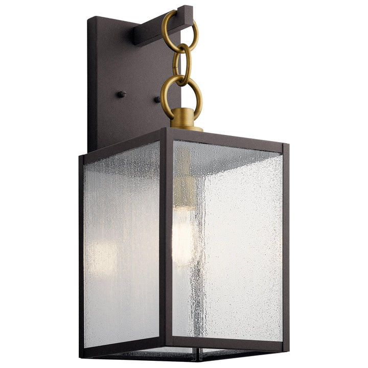 Kichler Canada - 59007WZC - One Light Outdoor Wall Mount - Lahden - Weathered Zinc