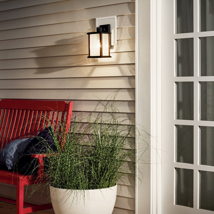 Kichler Canada - 59016BK - One Light Outdoor Wall Mount - Marimount - Black