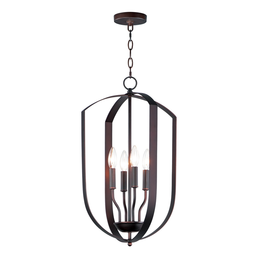 Maxim - 10034OI - Four Light Chandelier - Provident - Oil Rubbed Bronze