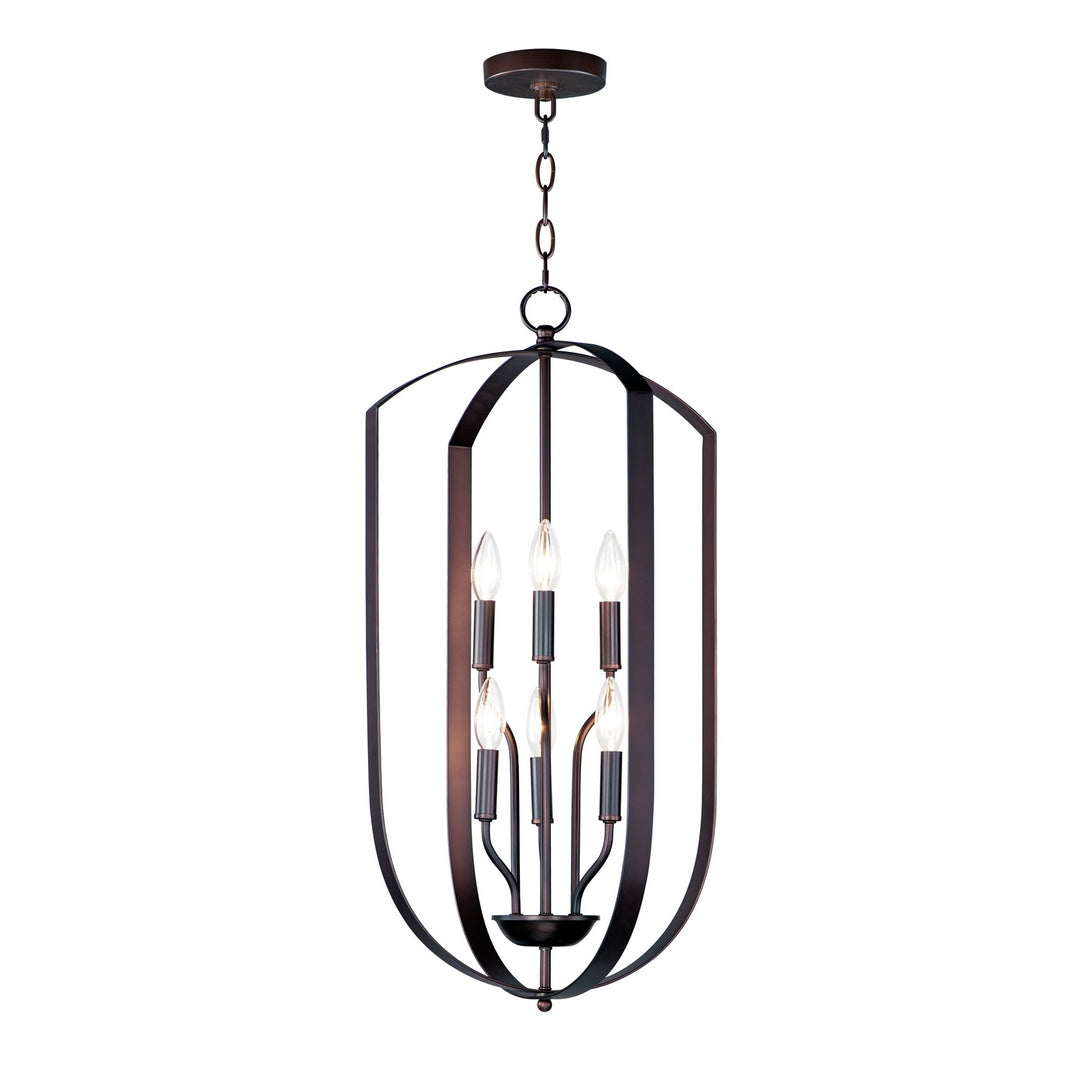 Maxim - 10039OI - Six Light Chandelier - Provident - Oil Rubbed Bronze