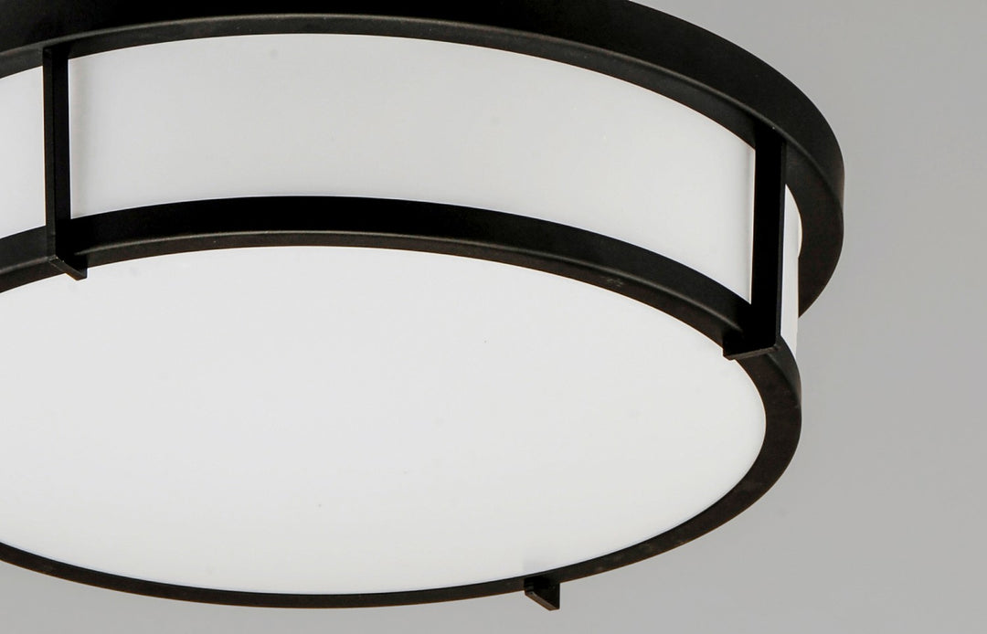 Maxim - 10274WTBK - LED Flush Mount - Rogue LED - Black