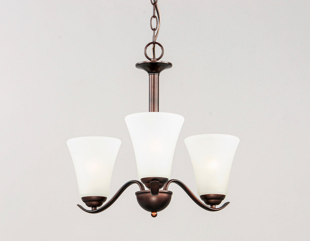 Maxim - 12073FTOI - Three Light Chandelier - Vital - Oil Rubbed Bronze