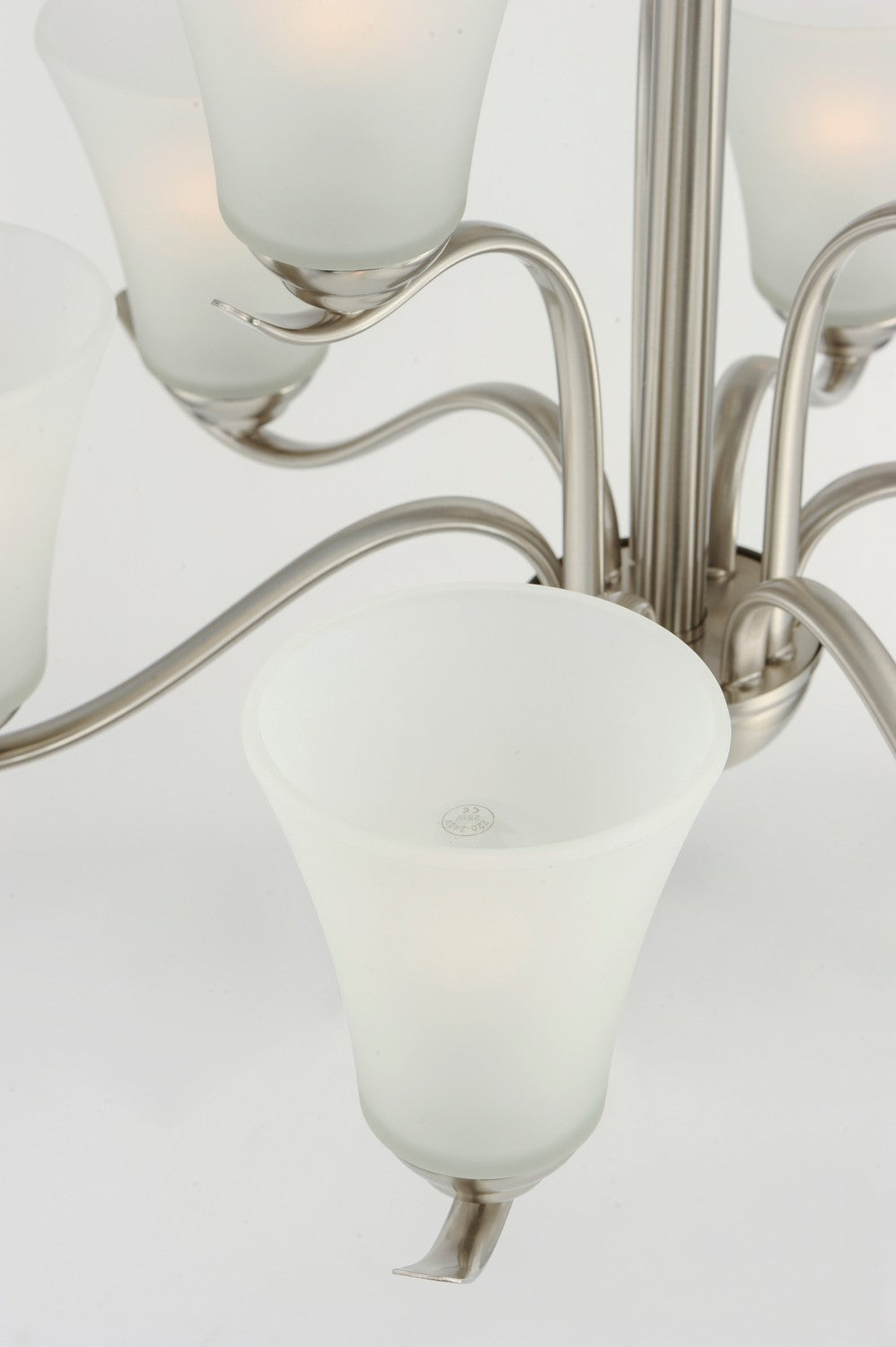 Maxim - 12076FTSN - Nine Light Chandelier - Vital - Satin Nickel