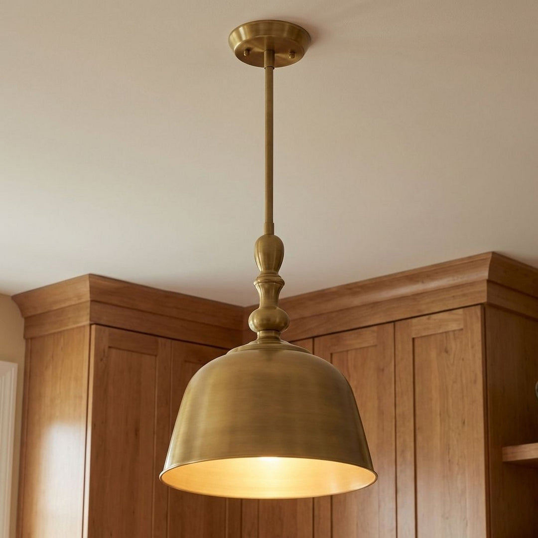 Savoy House - 7-3751-1-322 - One Light Pendant - Berg - Warm Brass