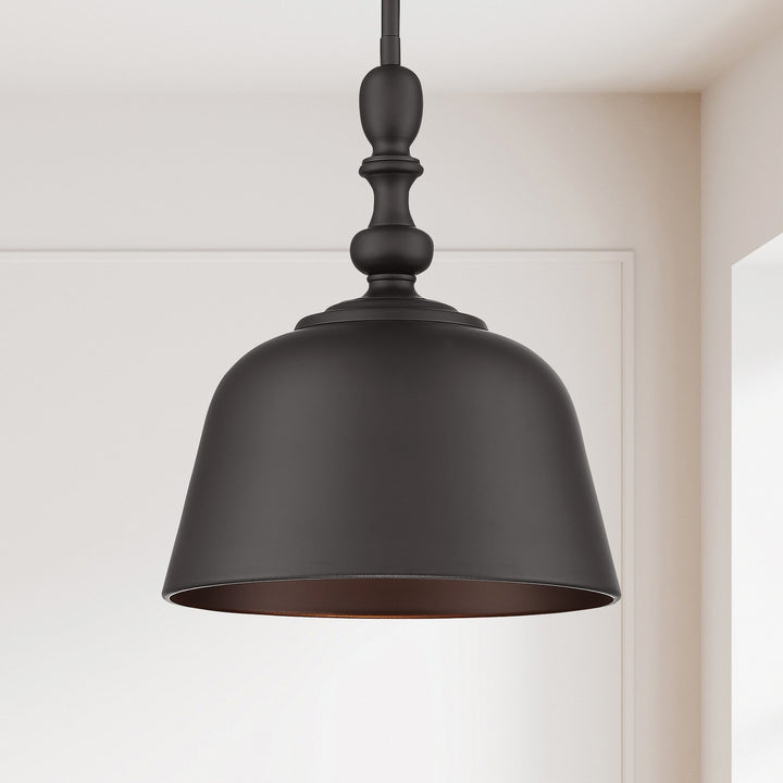 Savoy House - 7-3751-1-89 - One Light Pendant - Berg - Matte Black