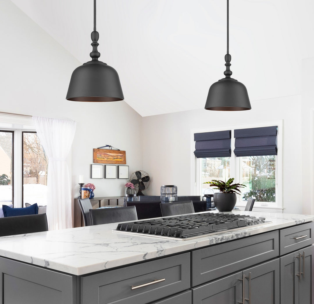 Savoy House - 7-3751-1-89 - One Light Pendant - Berg - Matte Black