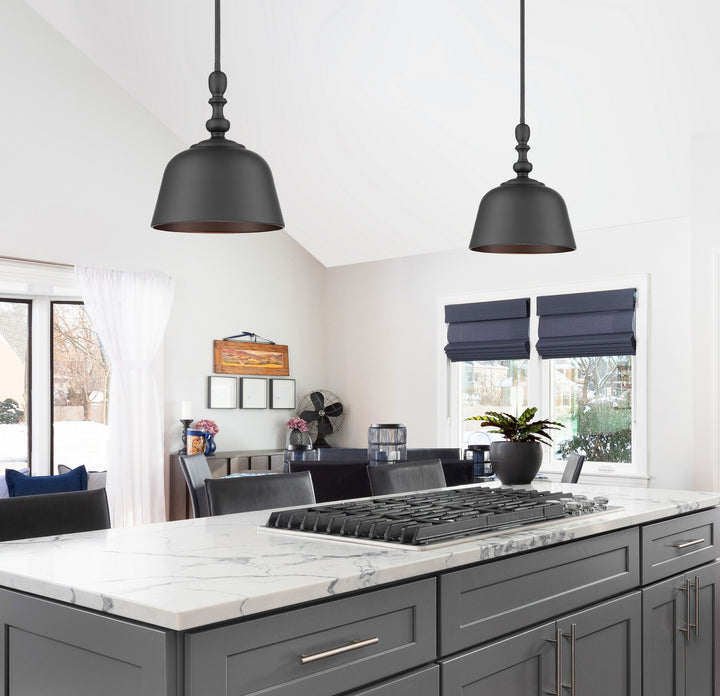 Savoy House - 7-3751-1-89 - One Light Pendant - Berg - Matte Black