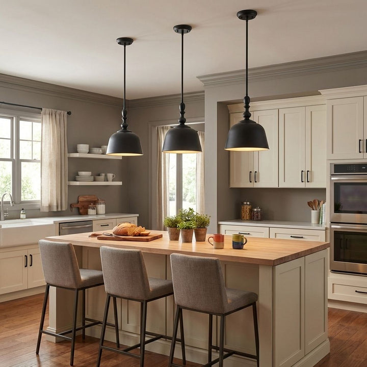 Savoy House - 7-3751-1-89 - One Light Pendant - Berg - Matte Black