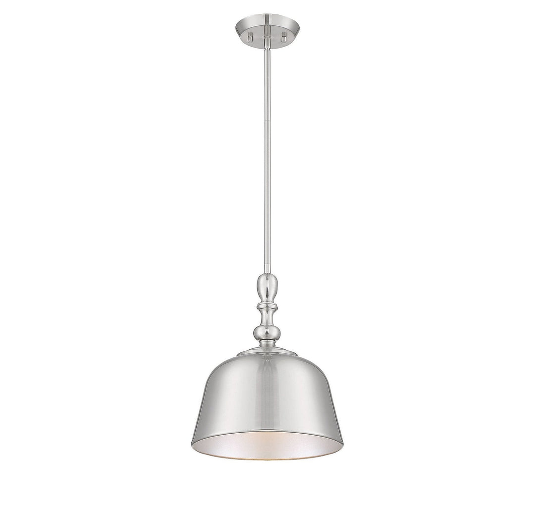 Savoy House - 7-3751-1-SN - One Light Pendant - Berg - Satin Nickel