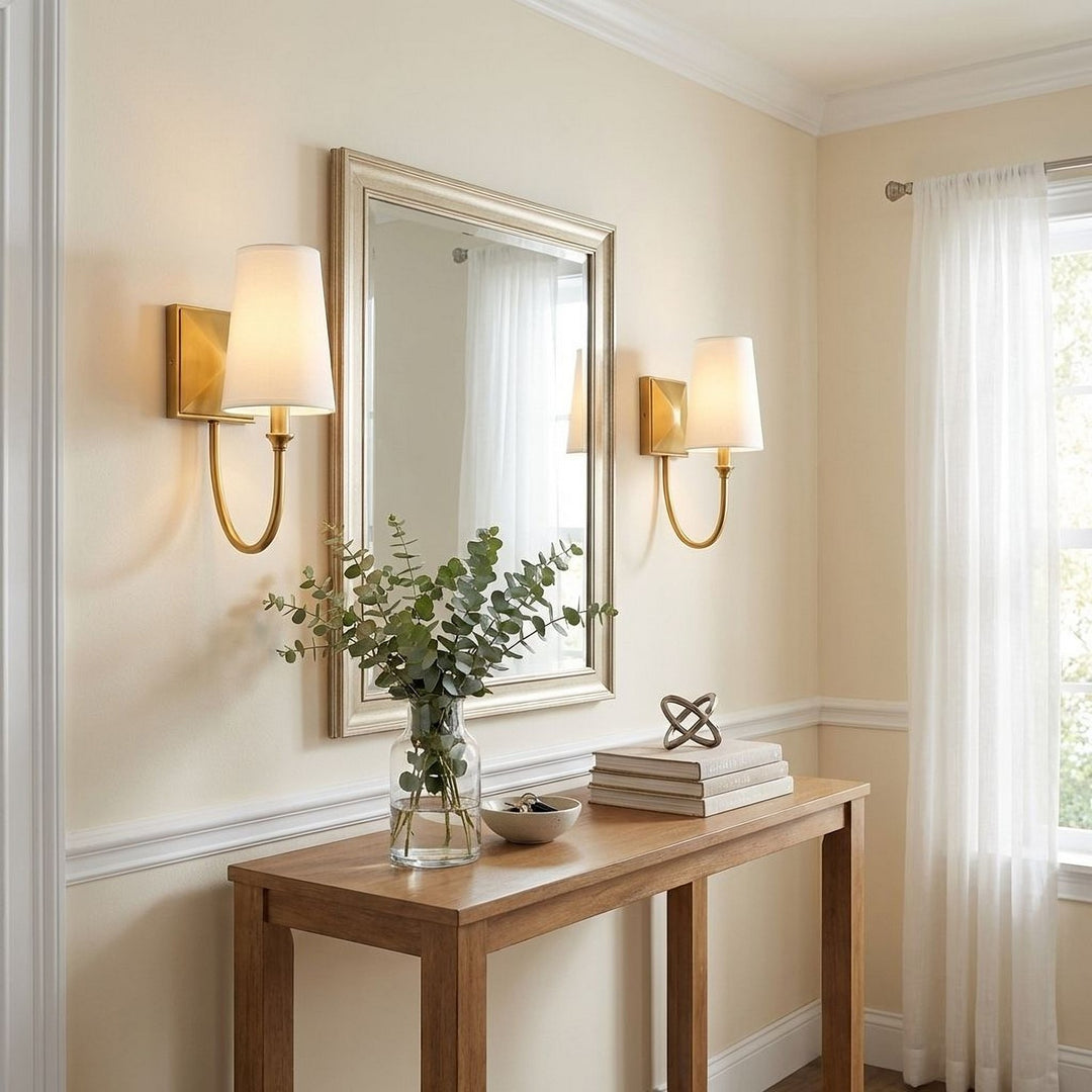 Savoy House - 9-2542-1-322 - One Light Wall Sconce - Cameron - Warm Brass