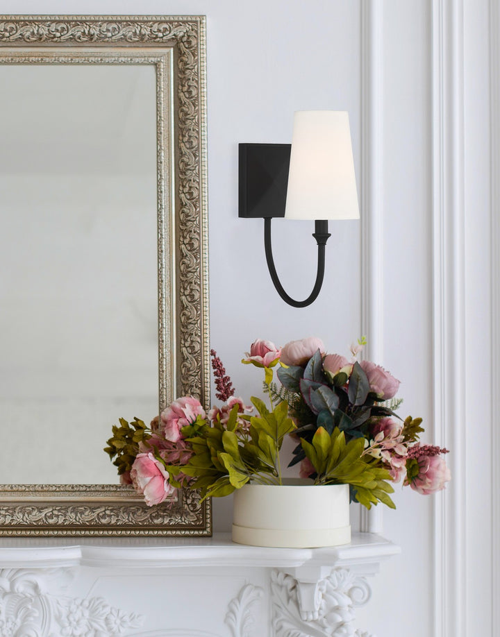 Savoy House - 9-2542-1-89 - One Light Wall Sconce - Cameron - Matte Black