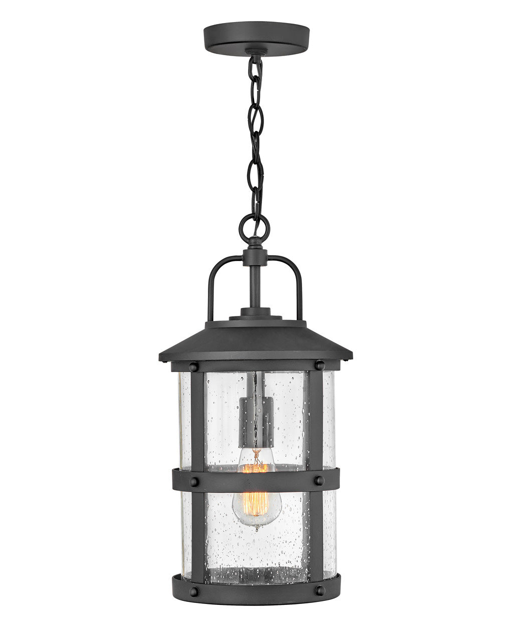 Hinkley Canada - 2682BK - LED Hanging Lantern - Lakehouse - Black