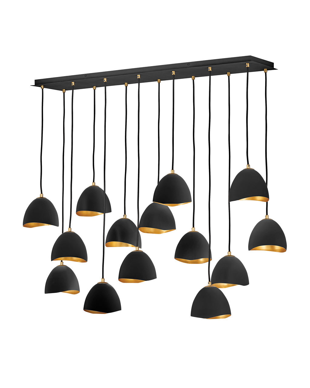 Hinkley Canada - 35909SHB - LED Pendant - Nula - Shell Black