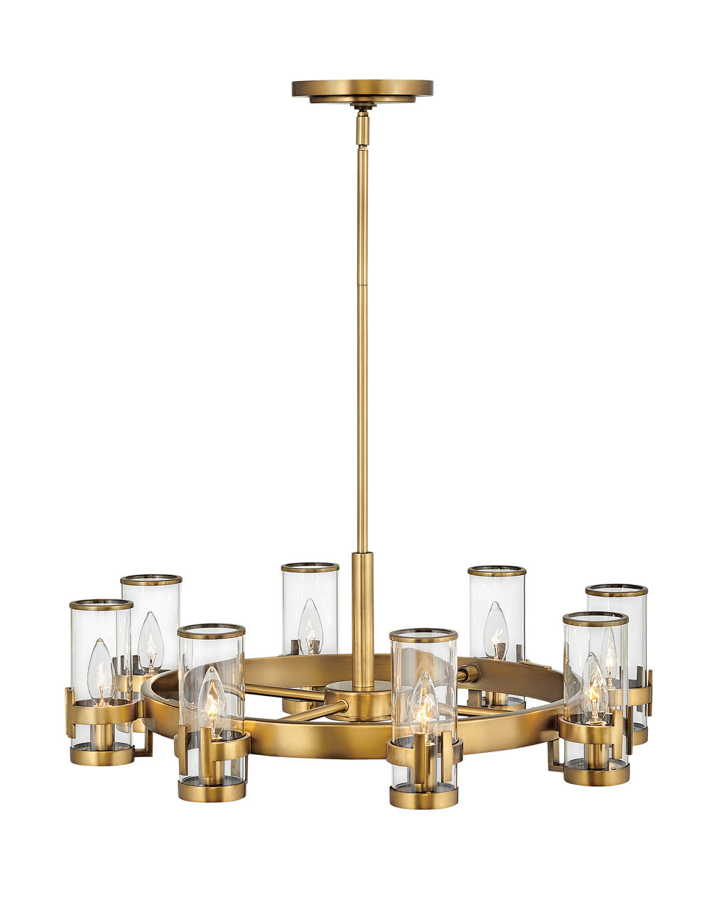 Hinkley Canada - 38106HB - LED Chandelier - Reeve - Heritage Brass