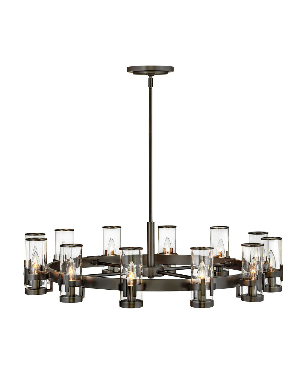 Hinkley Canada - 38109BX - LED Chandelier - Reeve - Black Oxide