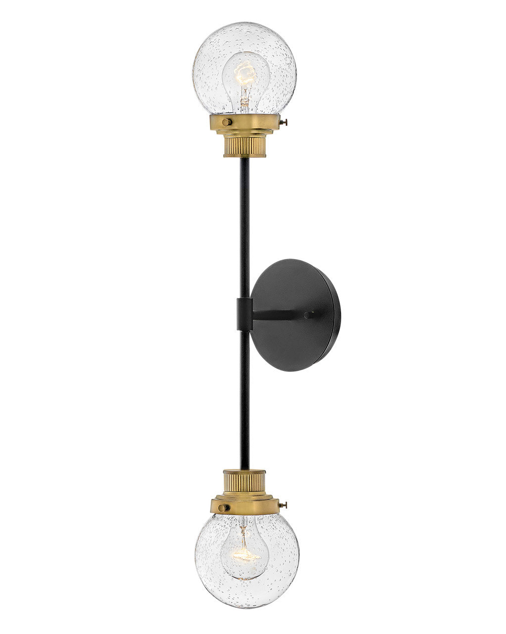 Poppy LED Wall Sconce in Black - available from The Lighting Shoppe, trusted by Canadian homeowners