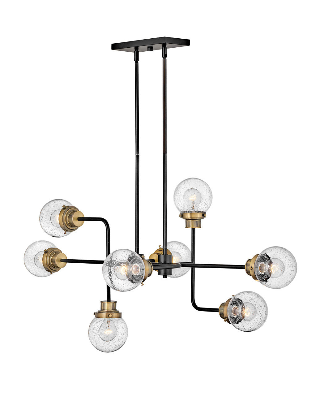 Hinkley Canada - 40698BK - LED Chandelier - Poppy - Black