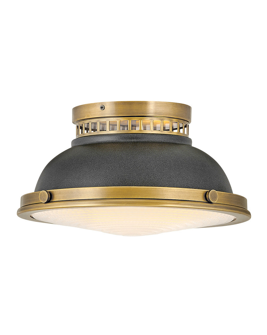Hinkley Canada - 4081HB-DZ - LED Flush Mount - Emery - Heritage Brass