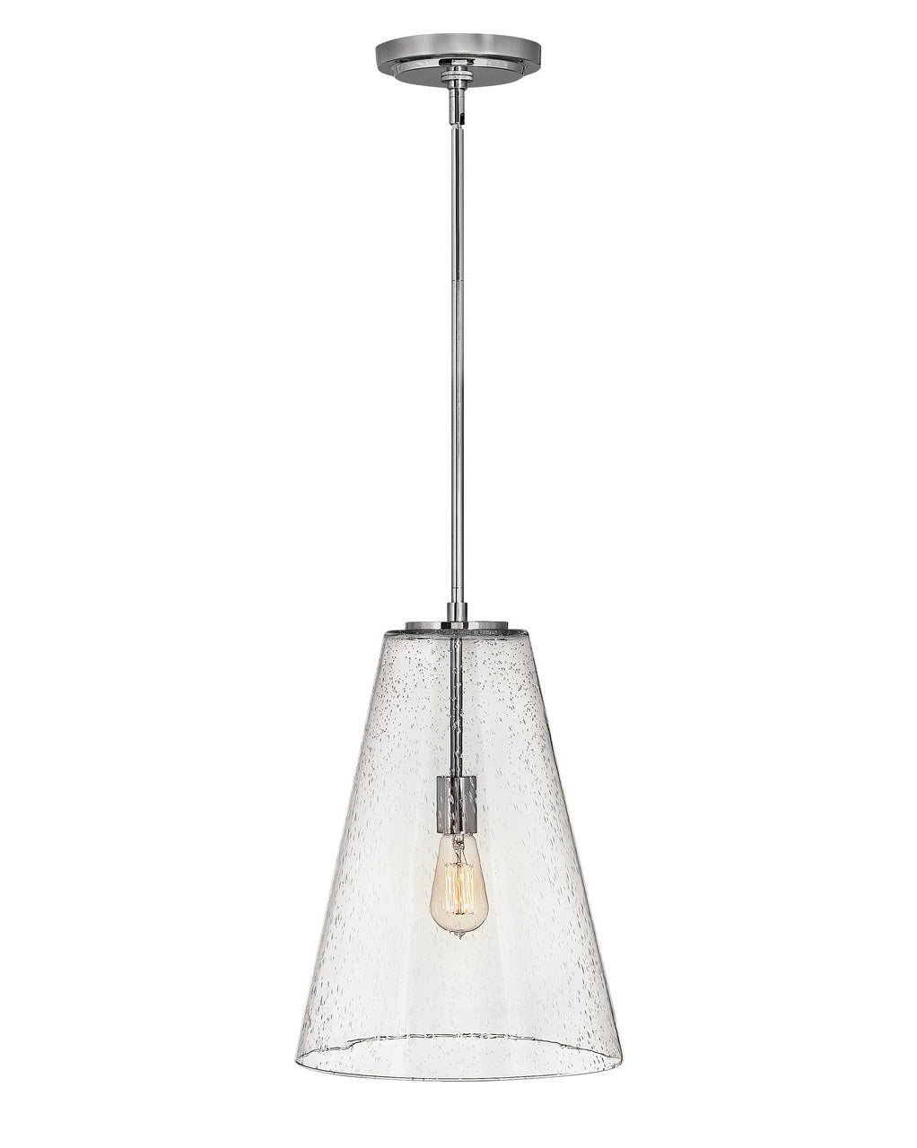 Vance LED Pendant in Polished Nickel - available from The Lighting Shoppe, trusted by Canadian homeowners