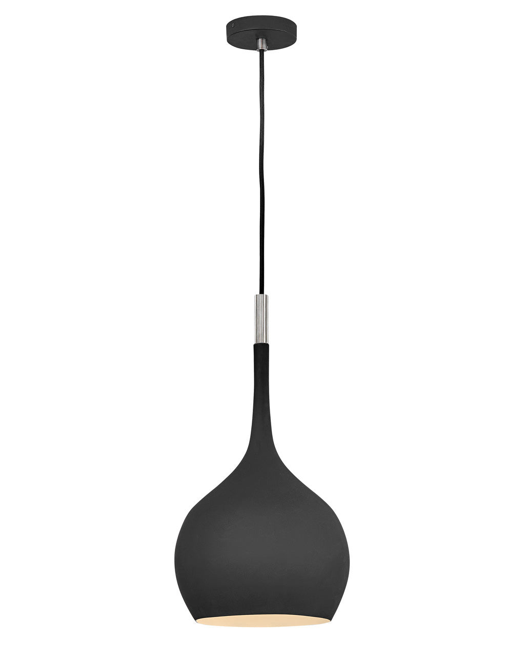Ziggy LED Pendant in Black - available from The Lighting Shoppe, trusted by Canadian homeowners