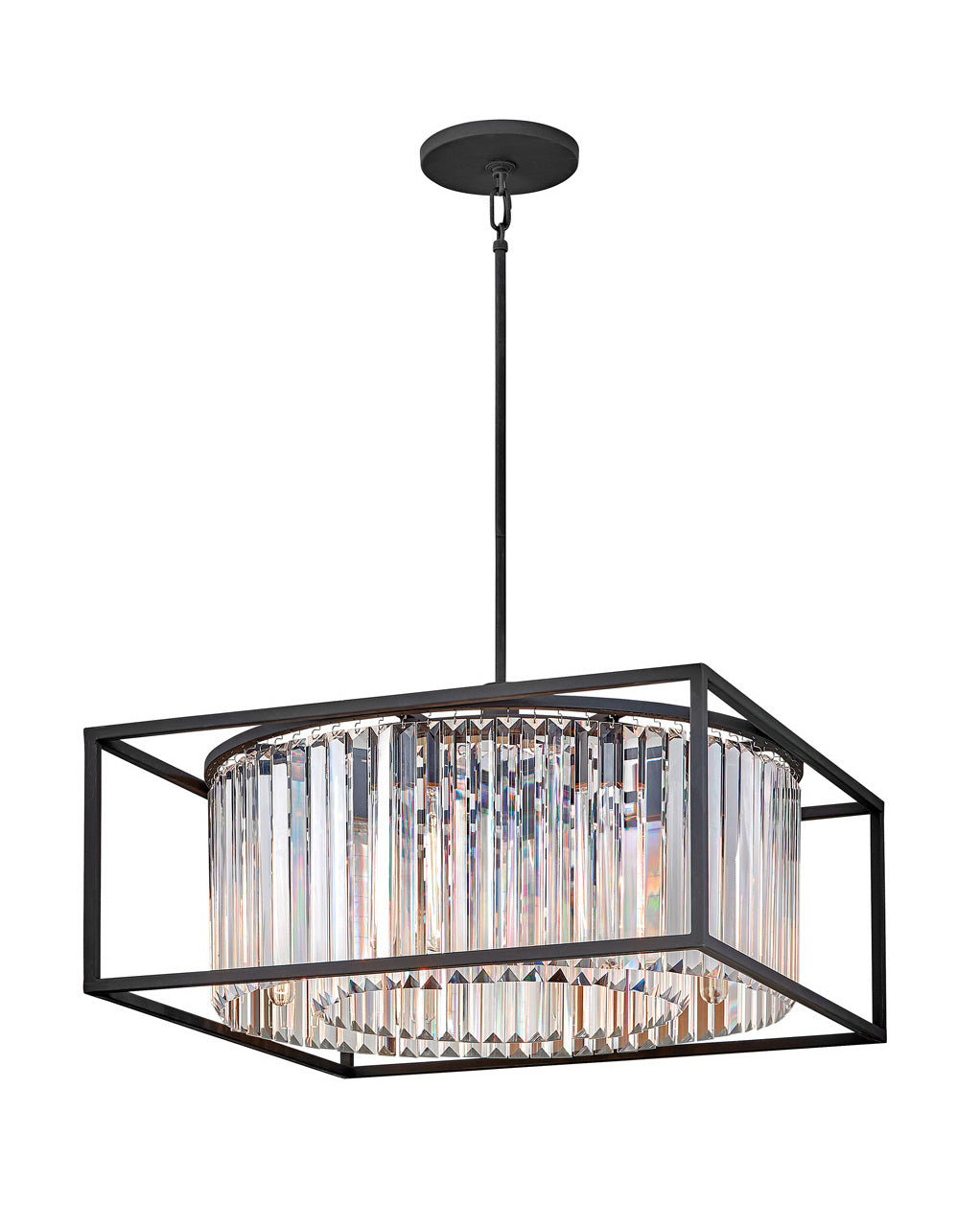 Hinkley Canada - 4555BK - LED Chandelier - Giada - Black