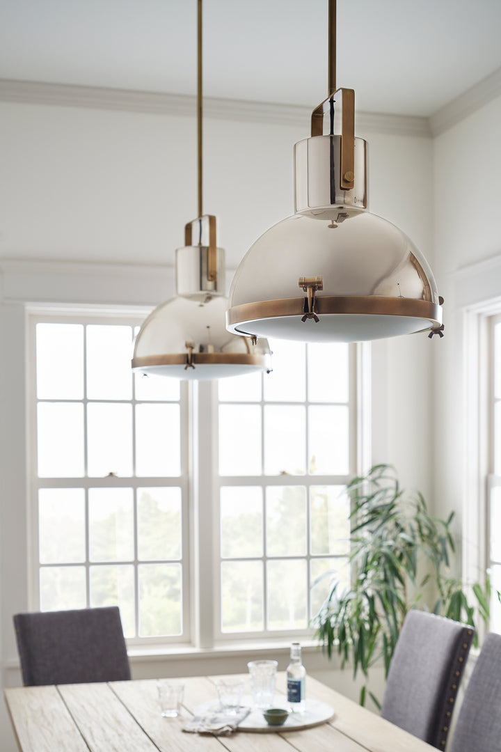 Hinkley Canada - 49065HB - LED Pendant - Nautique - Heritage Brass