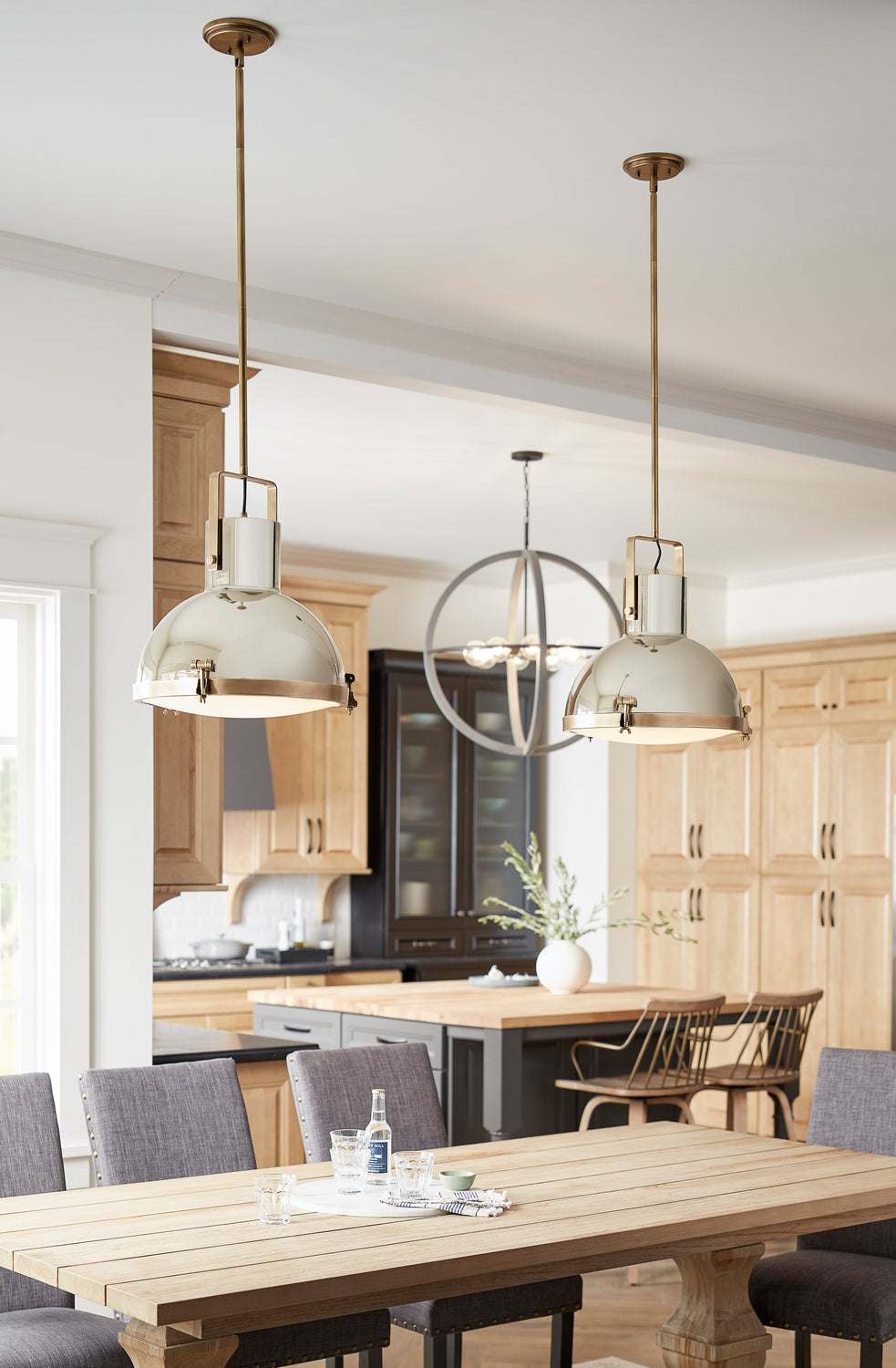 Hinkley Canada - 49065HB - LED Pendant - Nautique - Heritage Brass