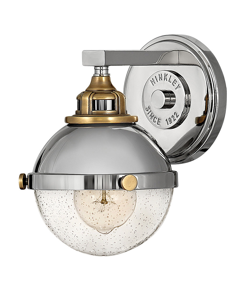 Fletcher LED Vanity in Polished Nickel - available from The Lighting Shoppe, trusted by Canadian homeowners