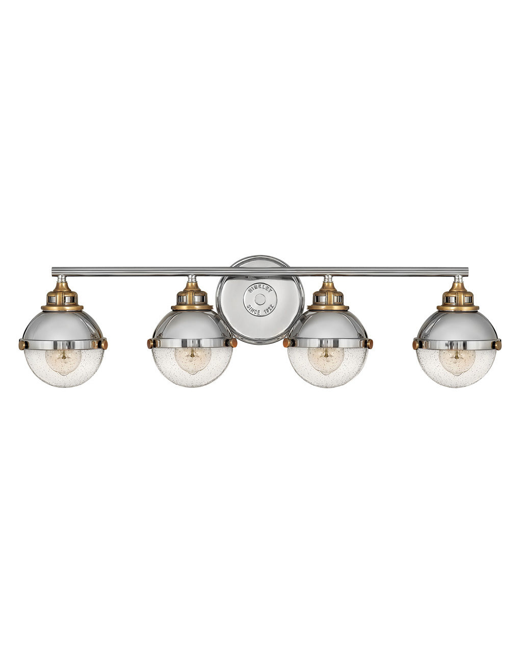 Fletcher LED Vanity in Polished Nickel - available from The Lighting Shoppe, trusted by Canadian homeowners