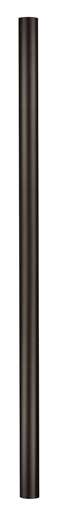 Hinkley Canada - 6662TK - 7' Direct Burial Post with Photo Cell - 7ft Post - Textured Black