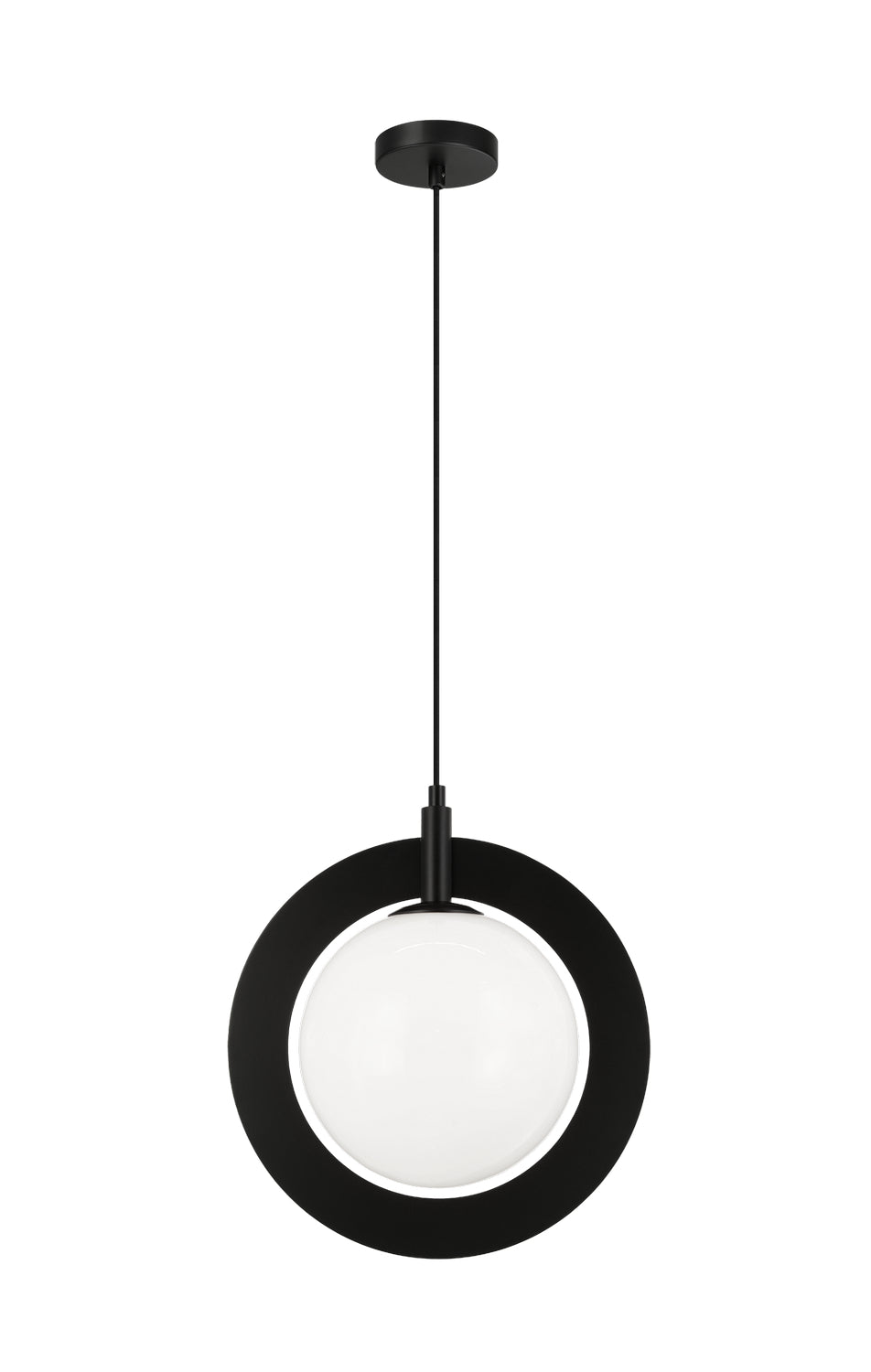 Astro One Light Pendant in Black - available from The Lighting Shoppe, trusted by Canadian homeowners