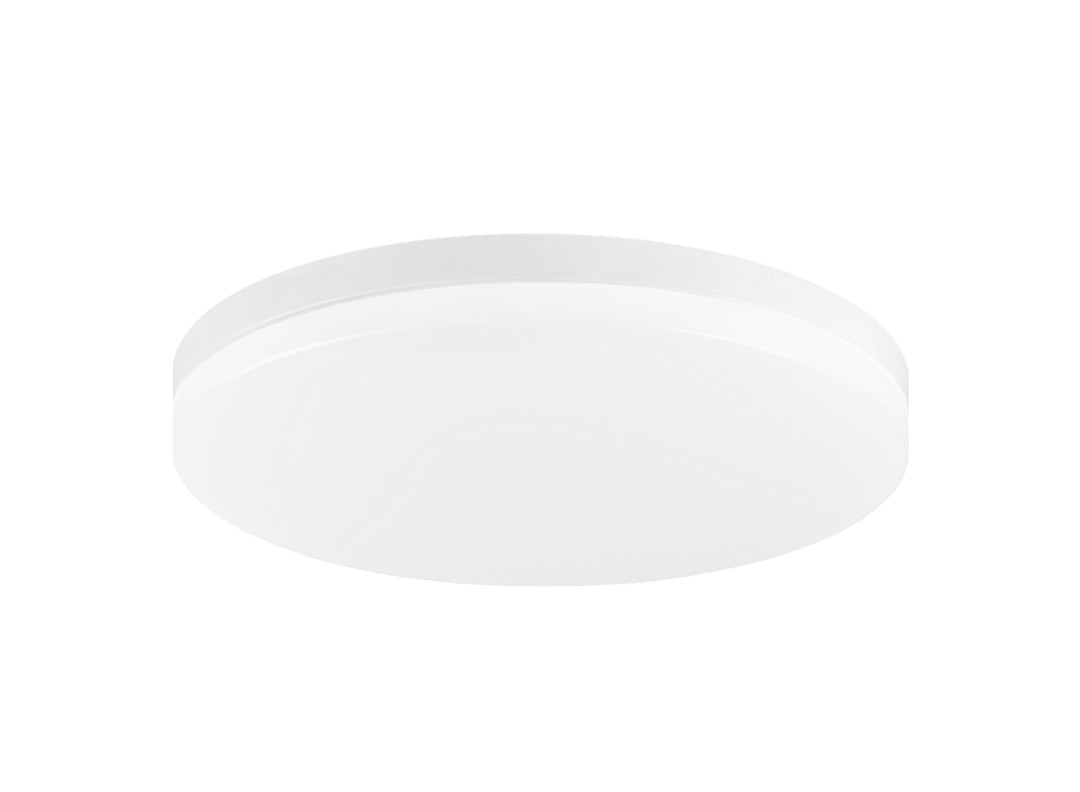 Xelan LED Flush Mount in White - available from The Lighting Shoppe, trusted by Canadian homeowners